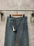 Gucci 26SS Fashion Full GG Casual Versatile Jeans