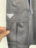 Prada Classic Triangle Logo Workwear Shorts Casual Versatile Sports Pants