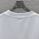 Fendi 26SS Fashion 3D Stereoscopic Logo Printed T-shirt Unisex Casual Loose Short Sleeve
