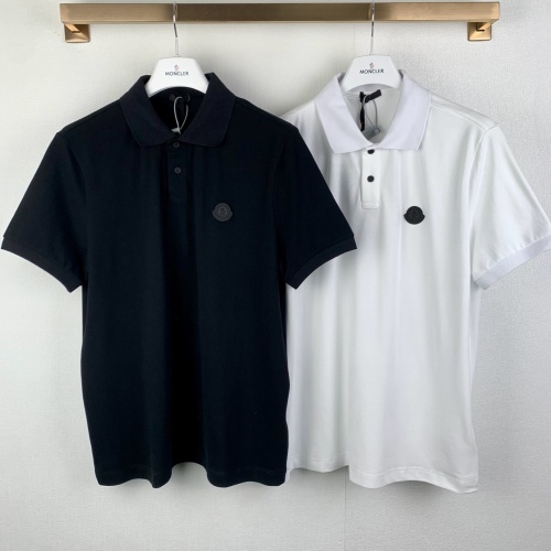 Moncler Classic Embroidered Logo Casual Short Sleeve Polo Shirt