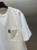 Dior Classic Simple Versatile Casual Loose Washed Short Sleeved T-shirt