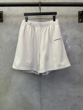 Balenciaga Classic Embroidered Logo Casual Shorts Couple Versatile Loose Sports Pants