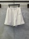 Balenciaga Classic Embroidered Logo Casual Shorts Couple Versatile Loose Sports Pants
