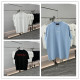 Balenciaga 26SS Simple Embroidered Logo T-shirt Unisex Versatile Loose Short Sleeve