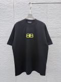 Balenciaga 26SS Fashion 3D Stereoscopic Logo Printed T-shirt Unisex Versatile Loose Short Sleeve