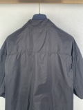 Prada Classic Triangle Logo Regenerated Nylon Short Sleeve Shirt