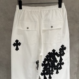 Chrome Hearts Classic Fashion Cross Casual Parachute Pants