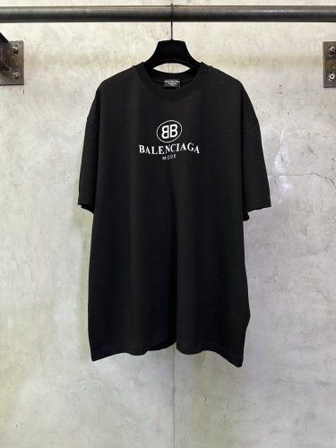 Balenciaga Balenciaga Double B Letter Printed Short Sleeved T-shirt