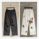 Chrome Hearts Fashion Colorful Cross Casual Parachute Pants