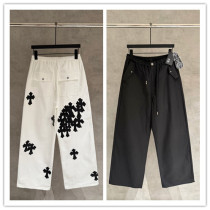 Chrome Hearts Classic Fashion Cross Casual Parachute Pants Chrome Hearts Classic Fashion Cross Casual Parachute Pants