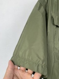 Prada Classic Triangle Logo Regenerated Nylon Short Sleeve Shirt