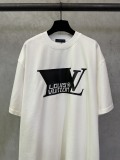 Louis Vuitton 26ss LV Spring Wear Carbon Fiber Printed Round Neck Short Sleeve T-shirt