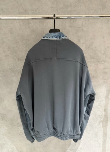 Balenciaga Couple Fashion Versatile Splicing Cowboy Jacket
