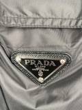Prada Classic Triangle Logo Regenerated Nylon Short Sleeve Shirt