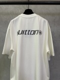 Louis Vuitton 26ss LV Spring Wear Carbon Fiber Printed Round Neck Short Sleeve T-shirt