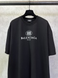 Balenciaga Balenciaga Double B Letter Printed Short Sleeved T-shirt