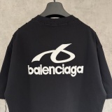 BLCG Balenciaga 25ss Embroidered Short Sleeve T-shirt With Strict Quality Control