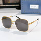 Gucci Fashion Versatile Square Frame Sunglasses Model: GG2053S Size: 57-17-145