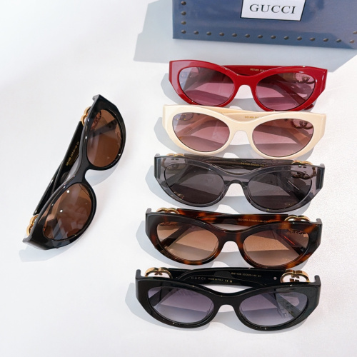 Gucci Fashion Versatile Sunglasses Model: GG1409 Size: 53-20-145