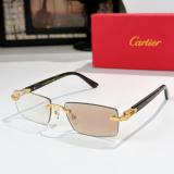 Cartier Fashion Versatile Frameless Glasses Model: CT0579S Size: 57-19-145