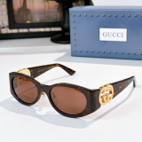 Gucci Fashion Versatile Sunglasses Model: GG2123SA Size: 55-19-140