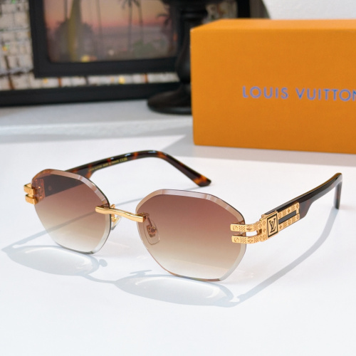 Louis Vuitton Fashion Versatile Sunglasses Model: Z21945E Size: 60-17-145