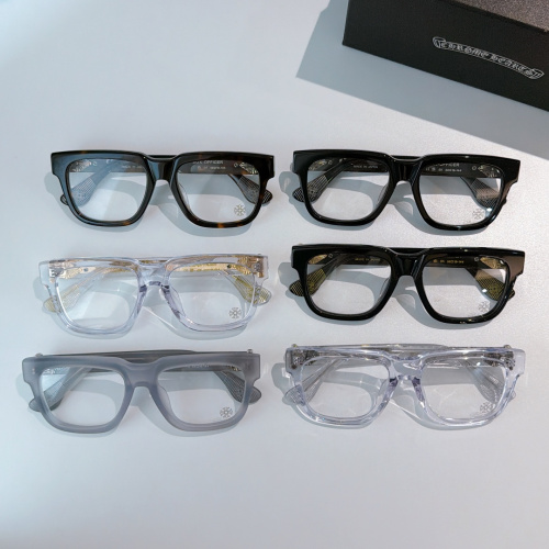 Chrome Hearts Couple Fashion Versatile Optical Frame Glasses Model: BOX OFFICER Size: 56-19-144