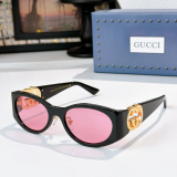 Gucci Fashion Versatile Sunglasses Model: GG2123SA Size: 55-19-140