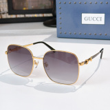 Gucci Fashion Versatile Square Frame Sunglasses Model: GG2053S Size: 57-17-145