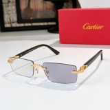 Cartier Fashion Versatile Frameless Glasses Model: CT0579S Size: 57-19-145