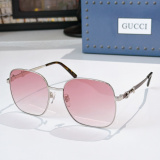Gucci Fashion Versatile Square Frame Sunglasses Model: GG2053S Size: 57-17-145