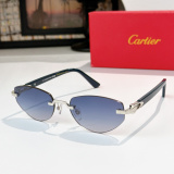Cartier Fashion Versatile Frameless Glasses Model: CT0580S Size: 56-18-145