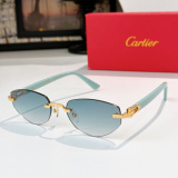 Cartier Fashion Versatile Frameless Glasses Model: CT0580S Size: 56-18-145