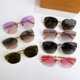 Louis Vuitton Fashion Versatile Frameless Glasses Model: Z2665U Size: 61-15-140