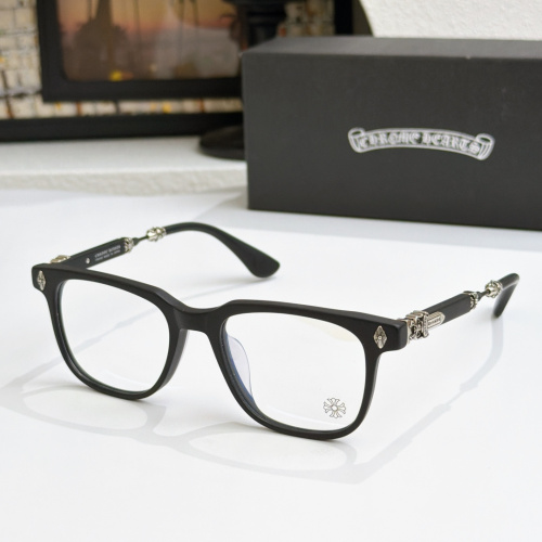Chrome Hearts Couple Fashion Versatile Glasses Model: ALL MELICE Size: 52-19-148