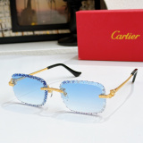 Cartier Fashion Personality Versatile Frameless Glasses Model: CT0803S