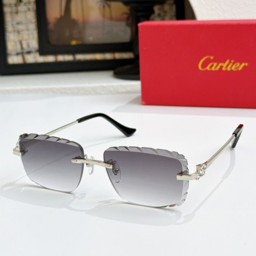Cartier Fashion Personality Versatile Frameless Glasses Model: CT0805S