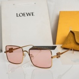 Loewe Fashion Versatile Square Frame Glasses Model: LW40106U Size: 59-17-145