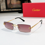 Cartier Fashion Versatile Frameless Glasses Model: CT0598S Size: 55-20-145