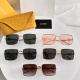 Loewe Fashion Versatile Square Frame Glasses Model: LW40106U Size: 59-17-145