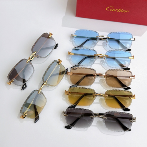 Cartier Fashion Personality Versatile Frameless Glasses Model: CT0803S
