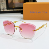 Louis Vuitton Fashion Versatile Frameless Glasses Model: Z2665U Size: 61-15-140
