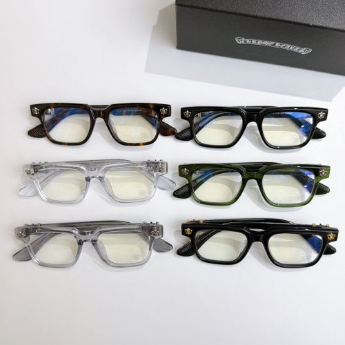 Chrome Hearts Couple Fashion Versatile Glasses Model: CH8349 Size: 51-19-154