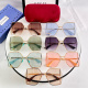 Gucci Fashion Personality Versatile Square Frame Glasses Model: GG0817S Size: 62-18-140