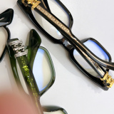 Chrome Hearts Couple Fashion Versatile Glasses Model: CH8349 Size: 51-19-154