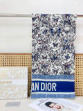 Dior New Fashion Versatile Double Sided Cashmere Square Towel 140 x 140 CM