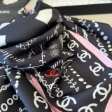 Chanel Fashion Versatile Silk Square Towel 90 x 90 CM