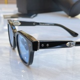 Chrome Hearts Fashion Versatile Glasses Model: BK-18G Size: 49-23-142