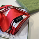 Gucci Fashion Versatile Floral Logo Printed Silk Square Towel 90 x 90 CM