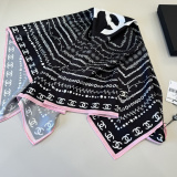 Chanel Fashion Versatile Silk Square Towel 90 x 90 CM
